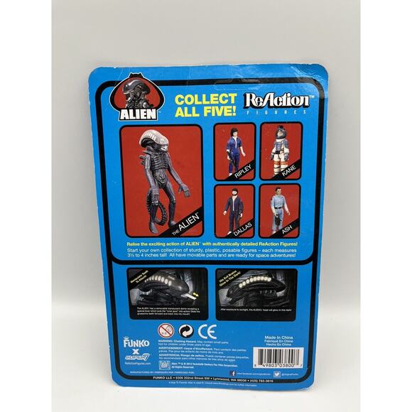 Super7 Alien Reaction Kane In Spacesuit AFA 9.25 Blue Card - Picture 4 of 5